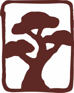 Logo von gehoelzpflege.pro mit einem stilisierten japanisch geschnittenen Baum